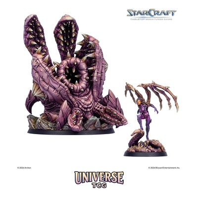 Starcraft TMG: Zerg Hero Expansion - Kerrigan & Omega Worm | Archon Studio | Universe TCG