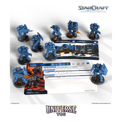 Starcraft TMG: Terran Expansion Set - Marine | Archon Studio | Universe TCG