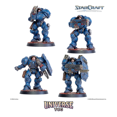 Starcraft TMG: Terran Expansion Set - Marine | Archon Studio | Universe TCG