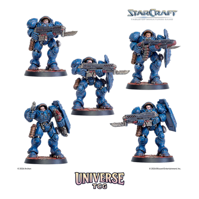 Starcraft TMG: Terran Expansion Set - Marine | Archon Studio | Universe TCG