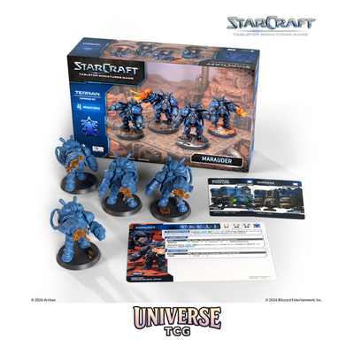 Starcraft TMG: Terran Expansion Set - Marauder | Archon Studio | Universe TCG