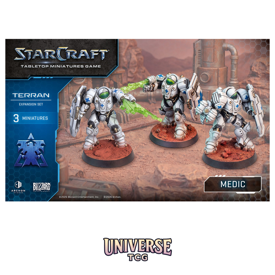 Starcraft TMG: Terran Expansion Set - Medic | Archon Studio | Universe TCG