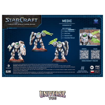 Starcraft TMG: Terran Expansion Set - Medic | Archon Studio | Universe TCG