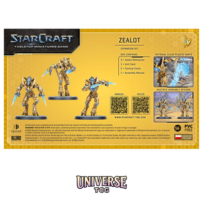 Starcraft TMG: Protoss Expansion Set - Zealot | Archon Studio | Universe TCG
