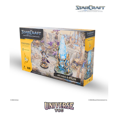 Starcraft TMG: Protoss Hero Expansion - Artanis & Pylon | Archon Studio | Universe TCG