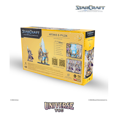 Starcraft TMG: Protoss Hero Expansion - Artanis & Pylon | Archon Studio | Universe TCG