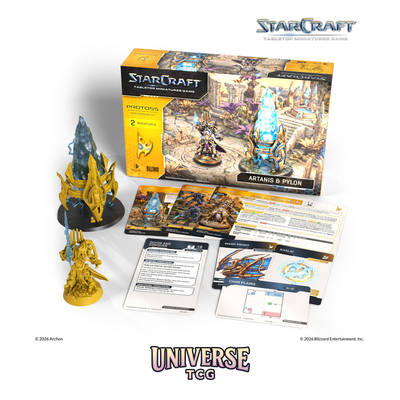 Starcraft TMG: Protoss Hero Expansion - Artanis & Pylon | Archon Studio | Universe TCG