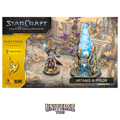 Starcraft TMG: Protoss Hero Expansion - Artanis & Pylon | Archon Studio | Universe TCG