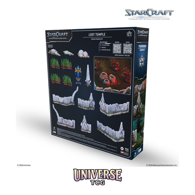 Starcraft TMG: Terrain Expansion Lost Temple | Iconic Map Terrain | Archon Studio | Universe TCG