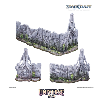 Starcraft TMG: Terrain Expansion Lost Temple | Iconic Map Terrain | Archon Studio | Universe TCG