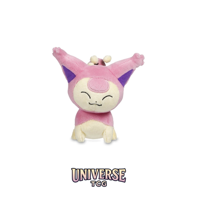 Skitty Sitting Cuties Plush - 14 cm