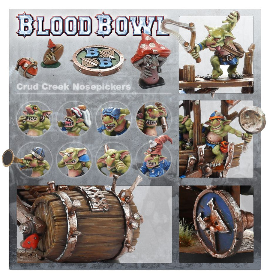 Snotling Blood Bowl Team – Crud Creek Nosepickers
