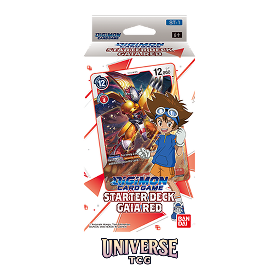Digimon Card Game ST01 Starter Deck Gaia Red - English