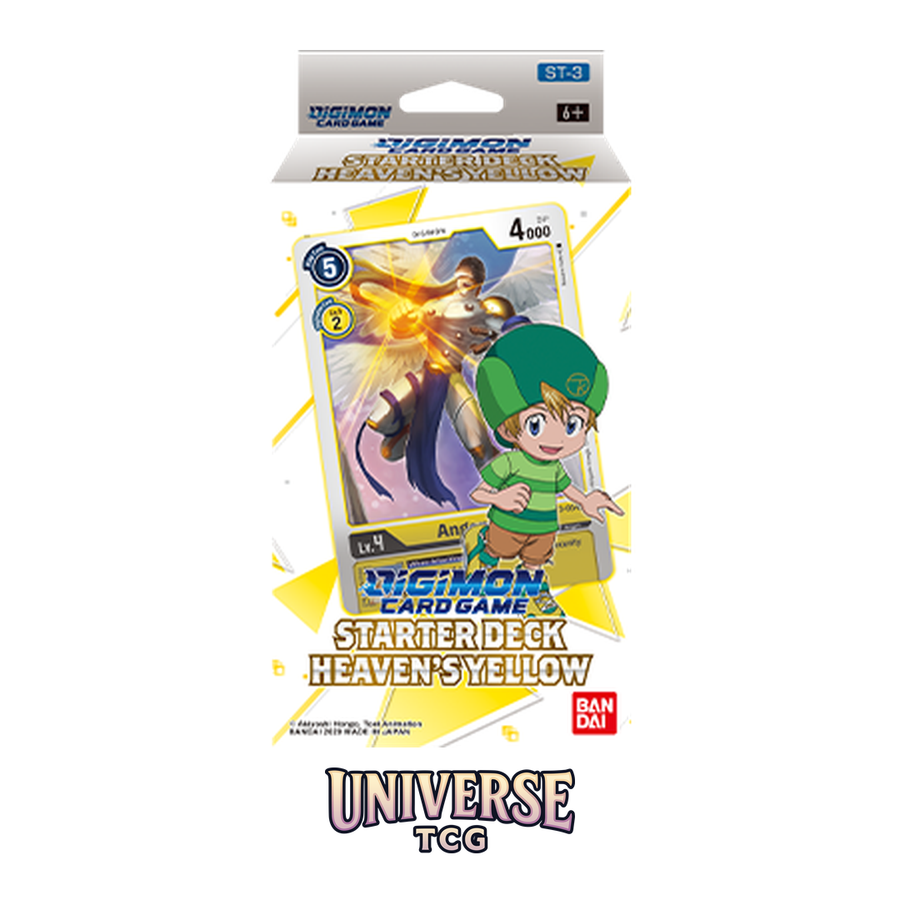 Digimon Card Game ST03 Starter Deck Heaven's Yellow - English