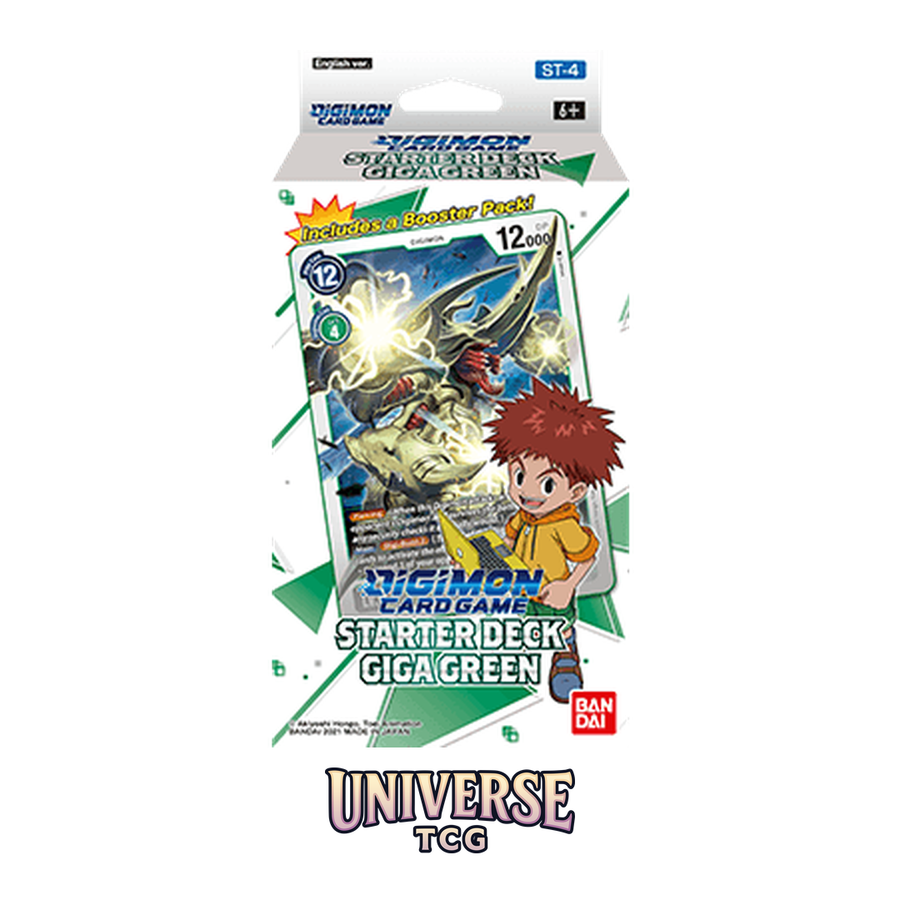 Digimon Card Game ST04 Starter Deck Giga Green - English