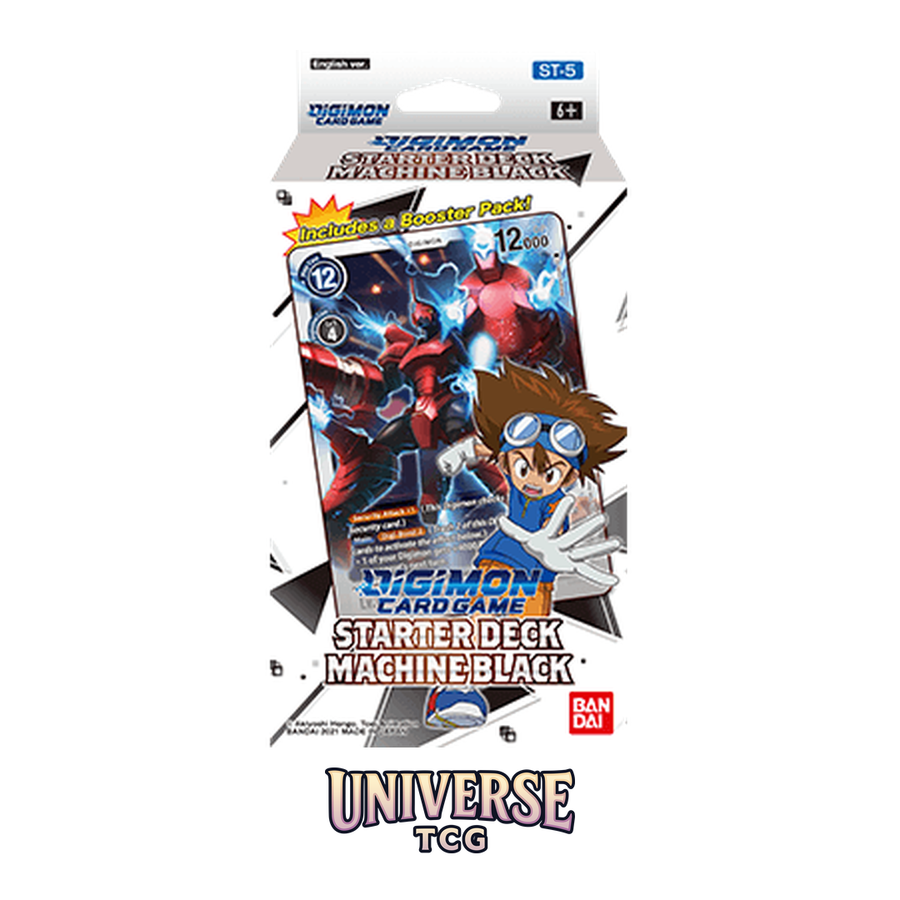 Digimon Card Game ST05 Starter Deck Machine Black - English