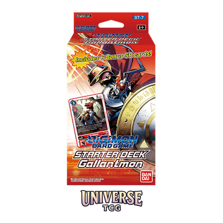 Digimon Card Game ST07 Starter Deck Gallantmon - English