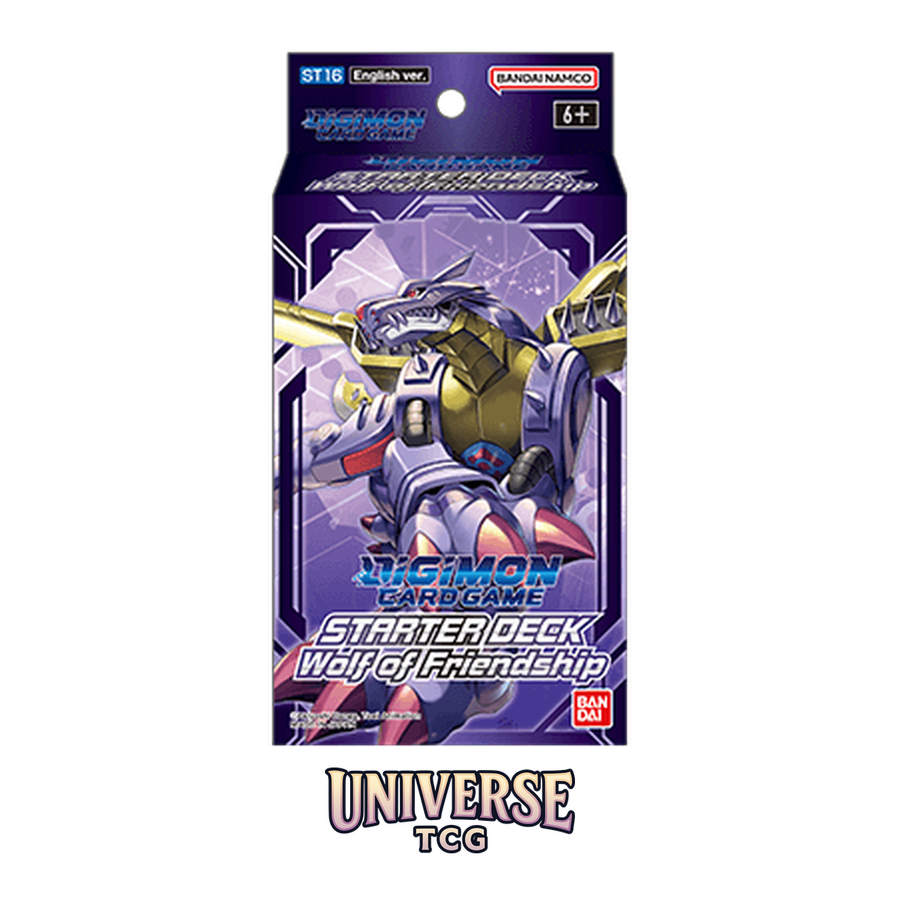 Digimon Card Game ST16 Starter Deck Wolf of Friendship - English
