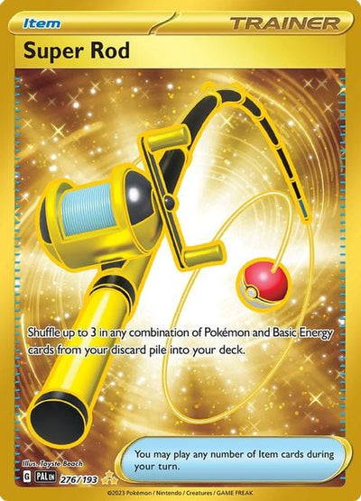Super Rod - Paldea Evolved (Secret Rare) [PAL-276]