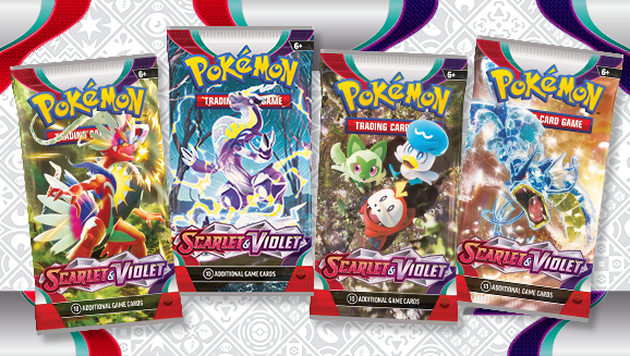 Pokémon TCG: Caja de 36 sobres Escarlata y Púrpura – Español