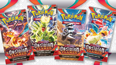Pokémon TCG: Caja de 36 sobres Llamas Obsidianas – Español
