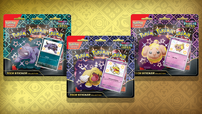 Pokémon TCG: Colección Pegatinas Tech Destinos de Paldea – Español
