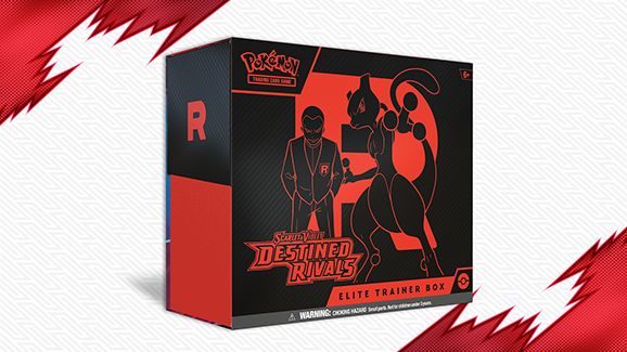 Pokémon TCG: Caja de Entrenador Élite Rivales Predestinados – Español