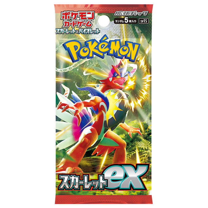 Pokémon TCG Scarlet ex (SV1S) Booster Box – Japonés