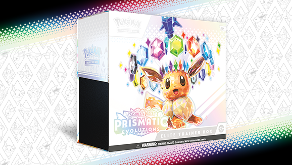 Pokémon TCG: Caja de Entrenador Élite Evoluciones Prismáticas – Español