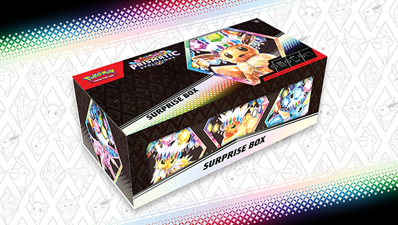 Pokémon TCG: Caja Sorpresa Evoluciones Prismáticas – Español