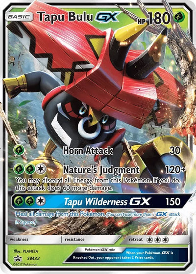 Tapu Bulu GX - SM Black Star Promos (Promo) [SM-32]