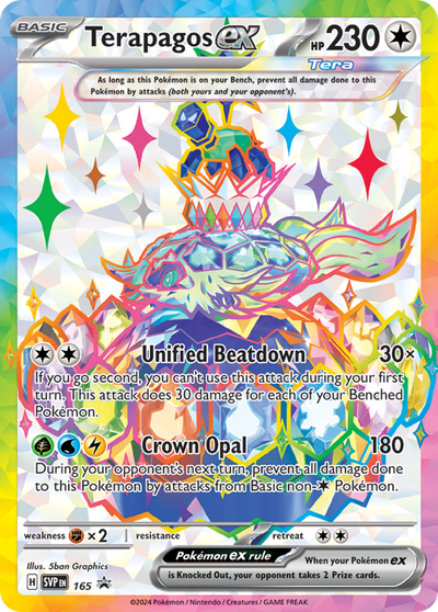 Terapagos ex - SV Black Star Promos (Promo) [SVP-165]