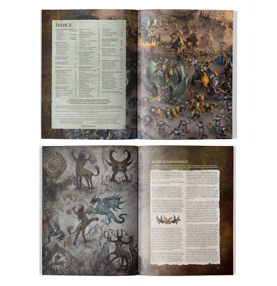 Tomo de batalla Destrucción: Orruk Warclans
