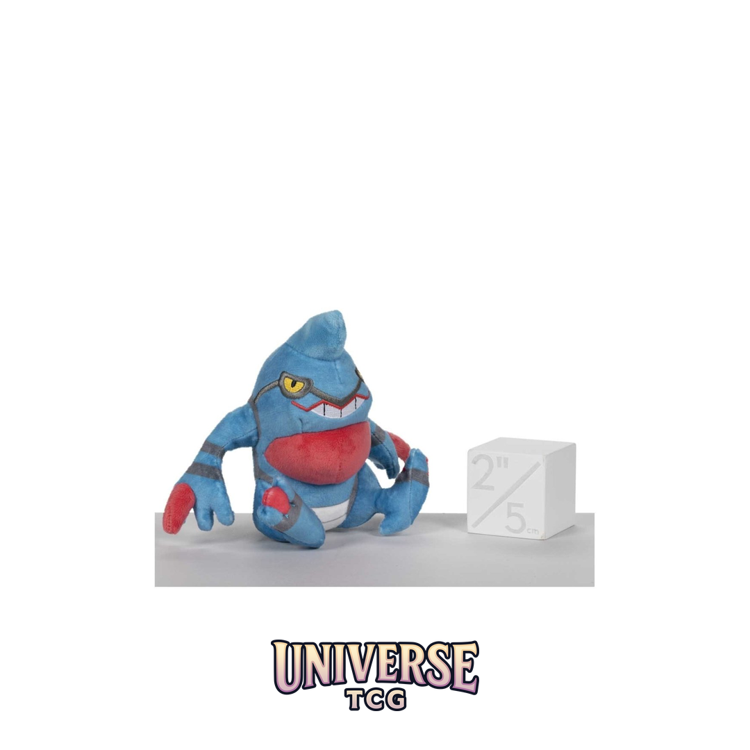 Toxicroak Sitting Cuties Plush - 6 .12.75 cm