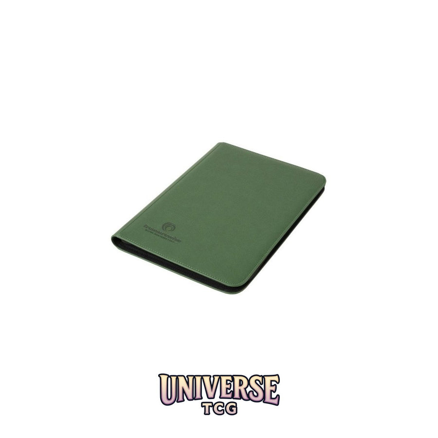 TreasureWise - WiseGuard Zip Binder 9 (360 cards) - Green