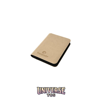 TreasureWise - WiseGuard Mini Zip Binder 4 (160 cards) - White