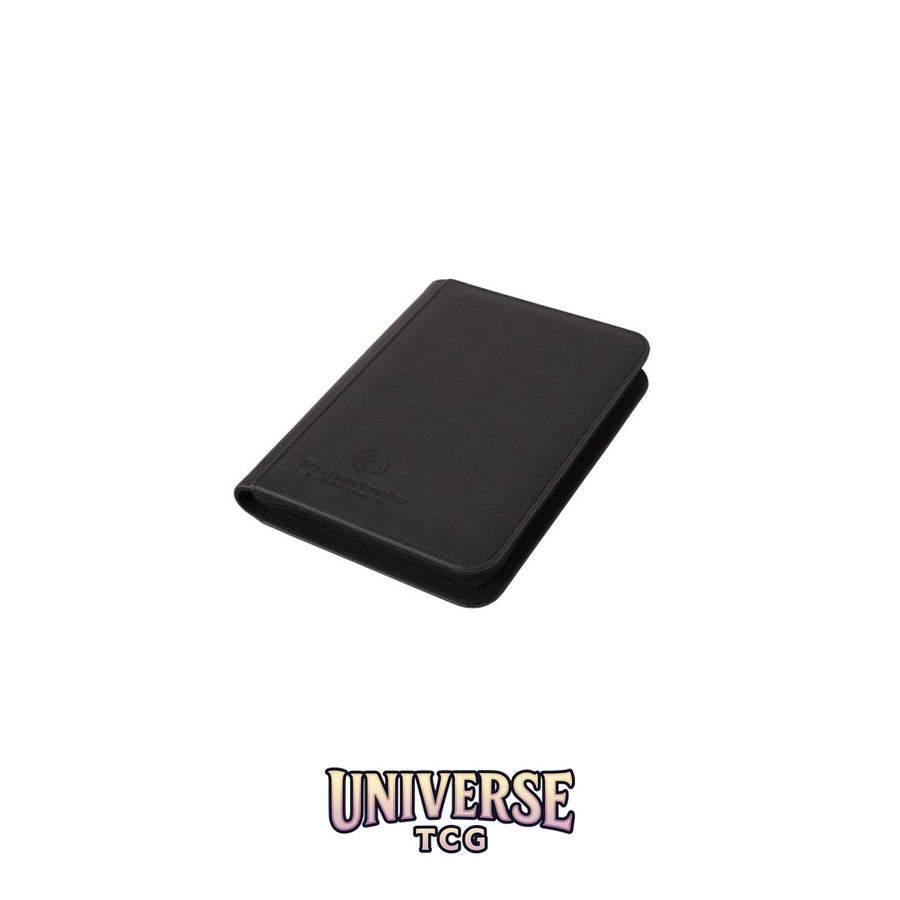 TreasureWise - WiseGuard Mini Zip Binder 4 (160 cards) - Black