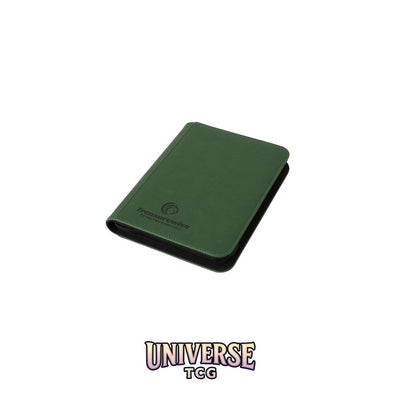 TreasureWise - WiseGuard Mini Zip Binder 4 (160 cards) - Green