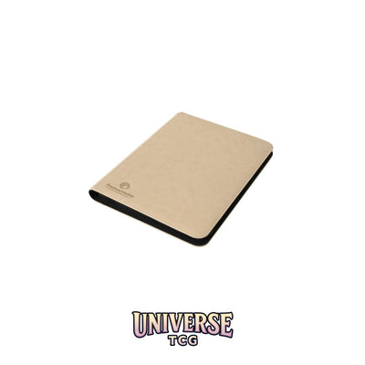 TreasureWise - WiseGuard Zip Toploader Binder 9 (216 cards) - White