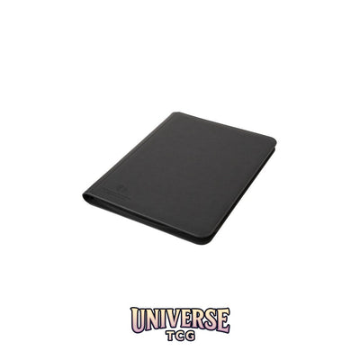 TreasureWise - WiseGuard Zip Toploader Binder 9 (216 cards) - Black