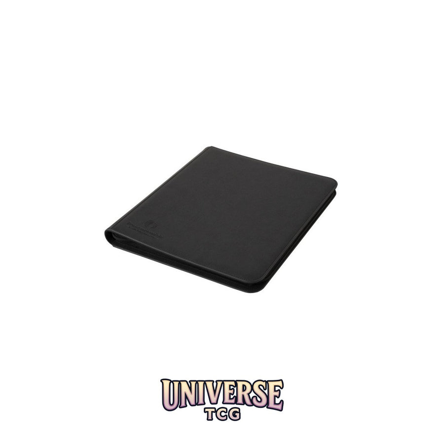 TreasureWise - WiseGuard Zip Binder XL 12 (480 cards) - Black