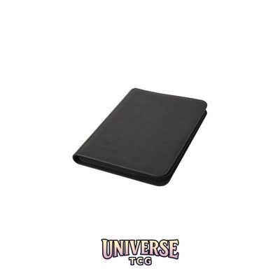 TreasureWise - WiseGuard Zip Binder 9 (360 cards) - Black