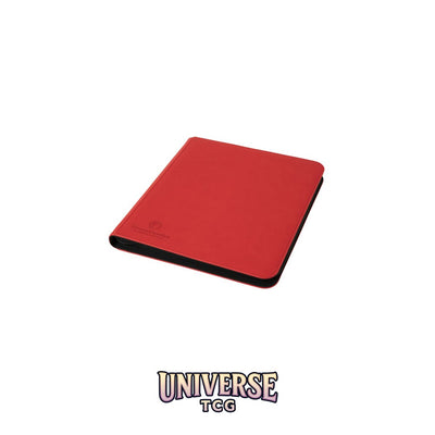 TreasureWise - WiseGuard Zip Binder XL 12 (480 cards) - Red