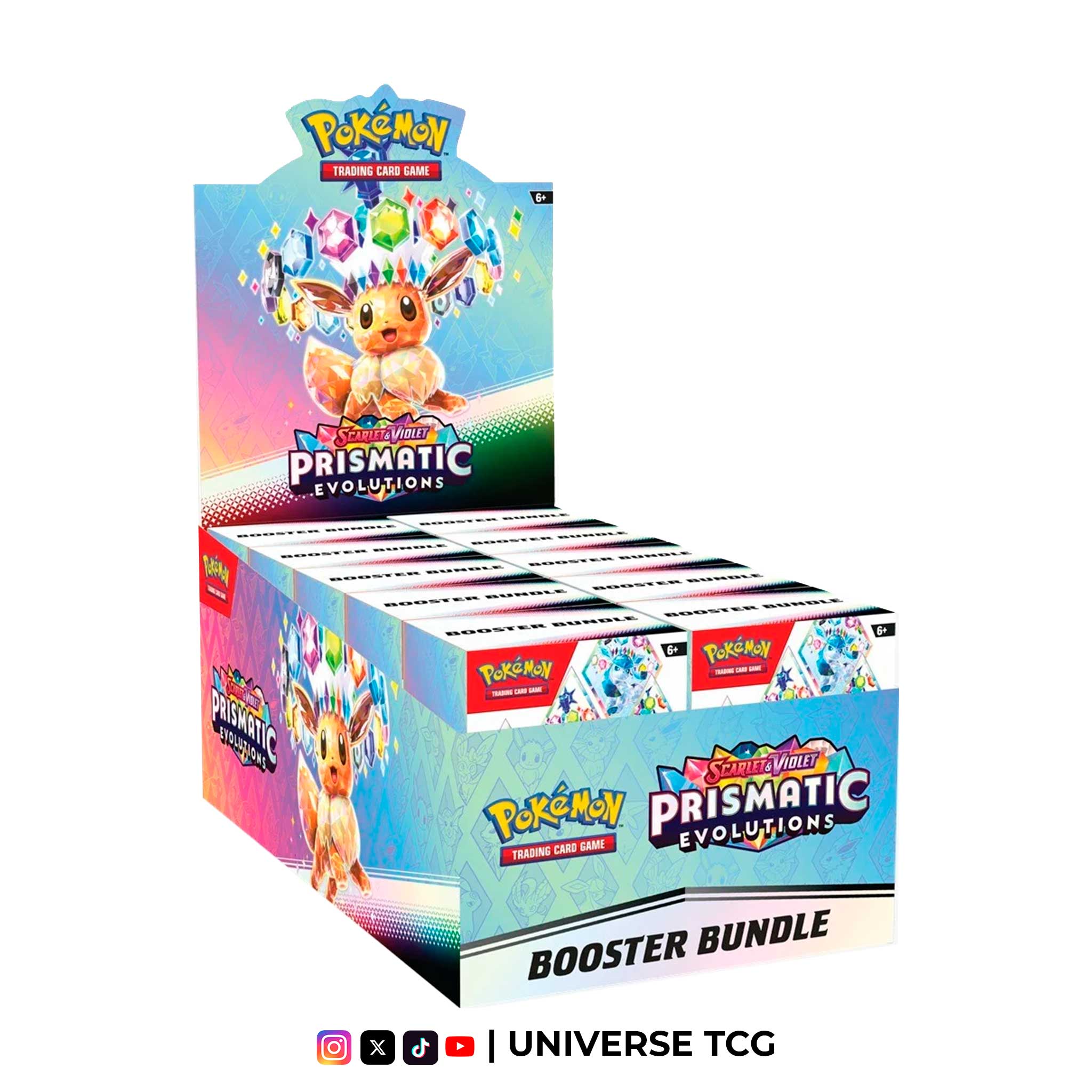 Pokémon Booster Bundle Collection - Prismatic Evolutions (SV08.5)
