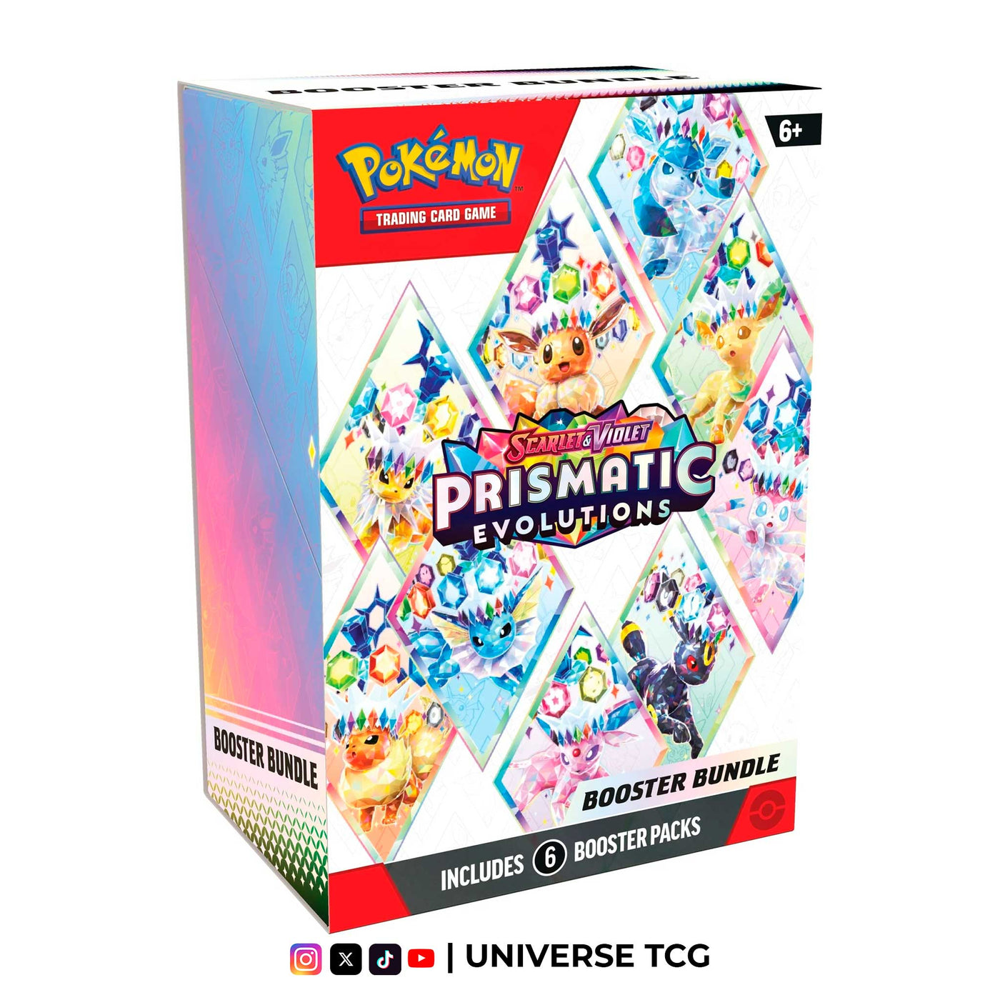 Pokmon Booster Bundle - Prismatic Evolutions (SV08.5) Universe TCG Pokmon Booster Bundle - Prismatic Evolutions (SV08.5) Universe TCG