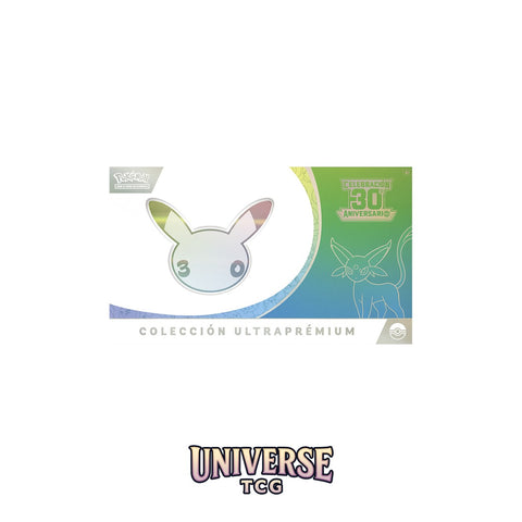 Pokémon TCG 30th Anniversary Espeon Ultra Premium Collection Day Spanish Universe TCG