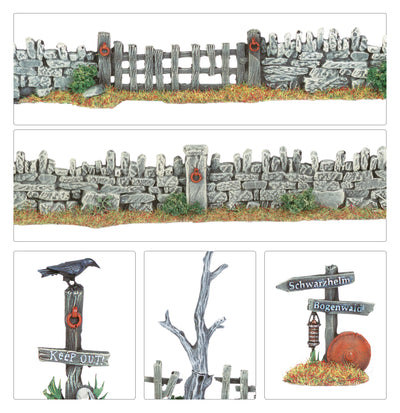 Walls & Fences – The Old World Terrain Kit