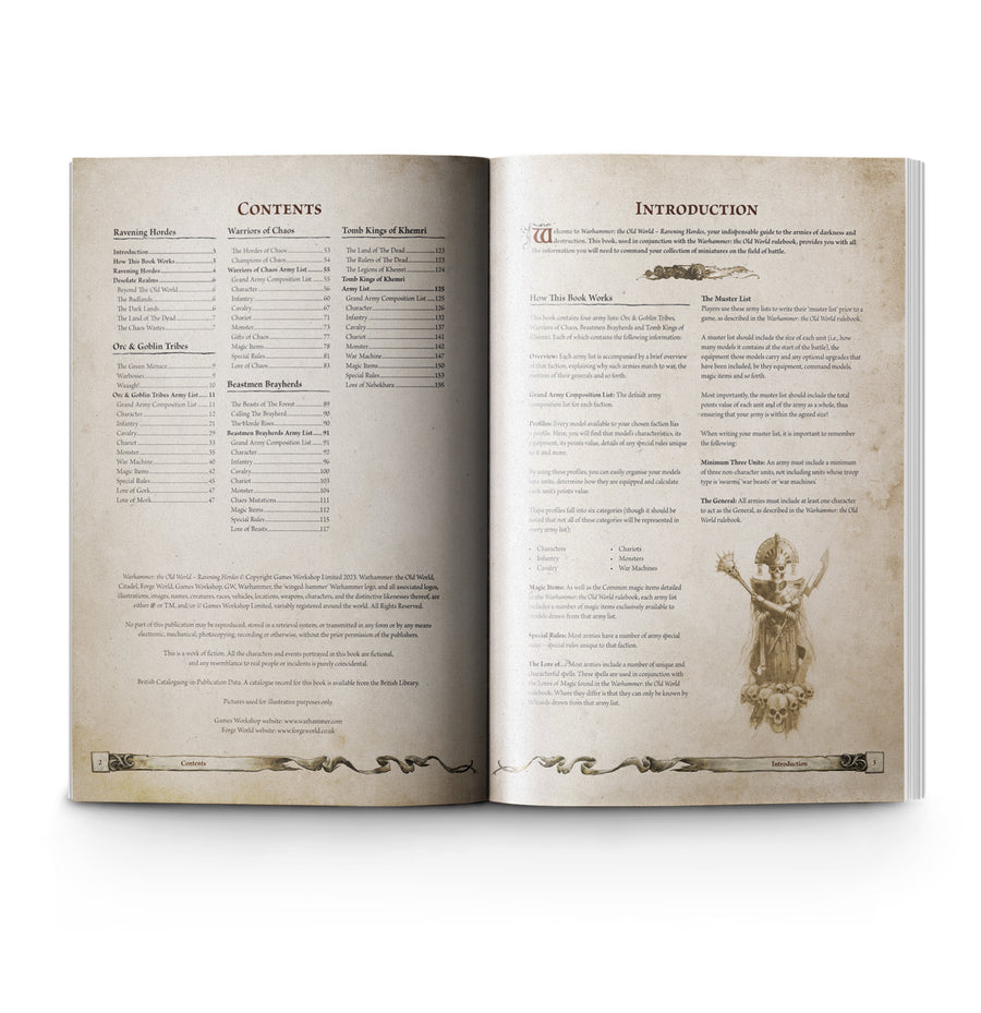 Warhammer: The Old World - Ravening Hordes (English)