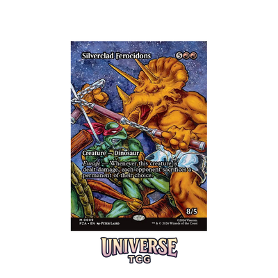 Silverclad Ferocidons - Teenage Mutant Ninja Turtles: Source Material Cards (Mythic) [PZA-9]