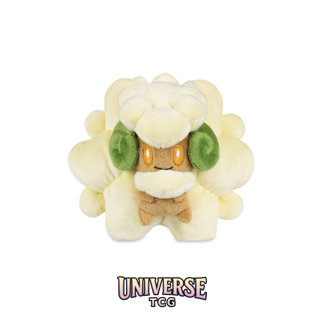 Whimsicott Sitting Cuties Plush - 12.75 cm